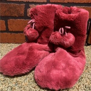 Faux Fur Booties